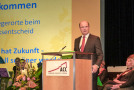 Festansprache von Staatssekretär Albert Füracker bei der Ehrung im Bezirksentscheid in der Oberpfalz 2017.