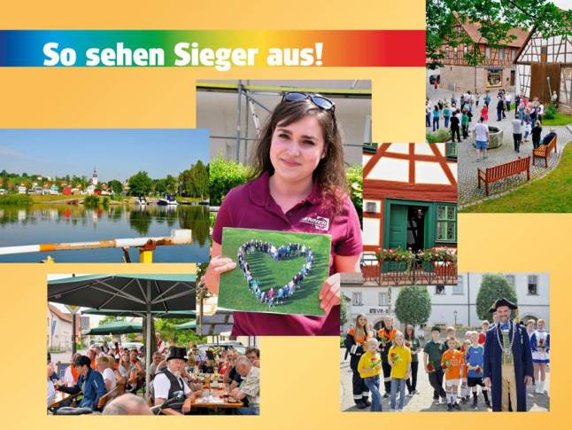 Beirksentscheid Oberfranken - Collage vom Wettbewerb 2014